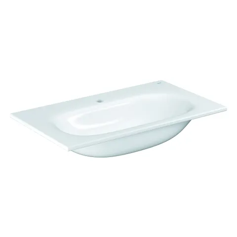 Möbelwaschtisch Essence 39567_H, 80 cm, wandhängend, 800 x 460 mm, aus Sanitärkeramik, PureGuard Hygieneoberfläche, alpinweiß Möbelwaschtisch Essence 39567_H, 80 cm, wandhängend, 800 x 460 mm, aus Sanitärkeramik, PureGuard Hygieneoberfläche, alpinweiß