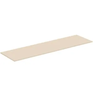 Waschtischplatte i.life B ohne Ausschnitt 1804x506x18mm Weiß matt