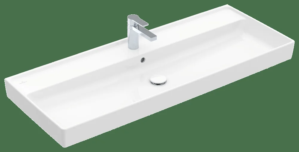 Villeroy & Boch Collaro Schrankwaschtisch 1200x470mm Rechteck TitanCeram Weiß Alpin Villeroy & Boch Collaro Schrankwaschtisch 1200x470mm Rechteck TitanCeram Weiß Alpin