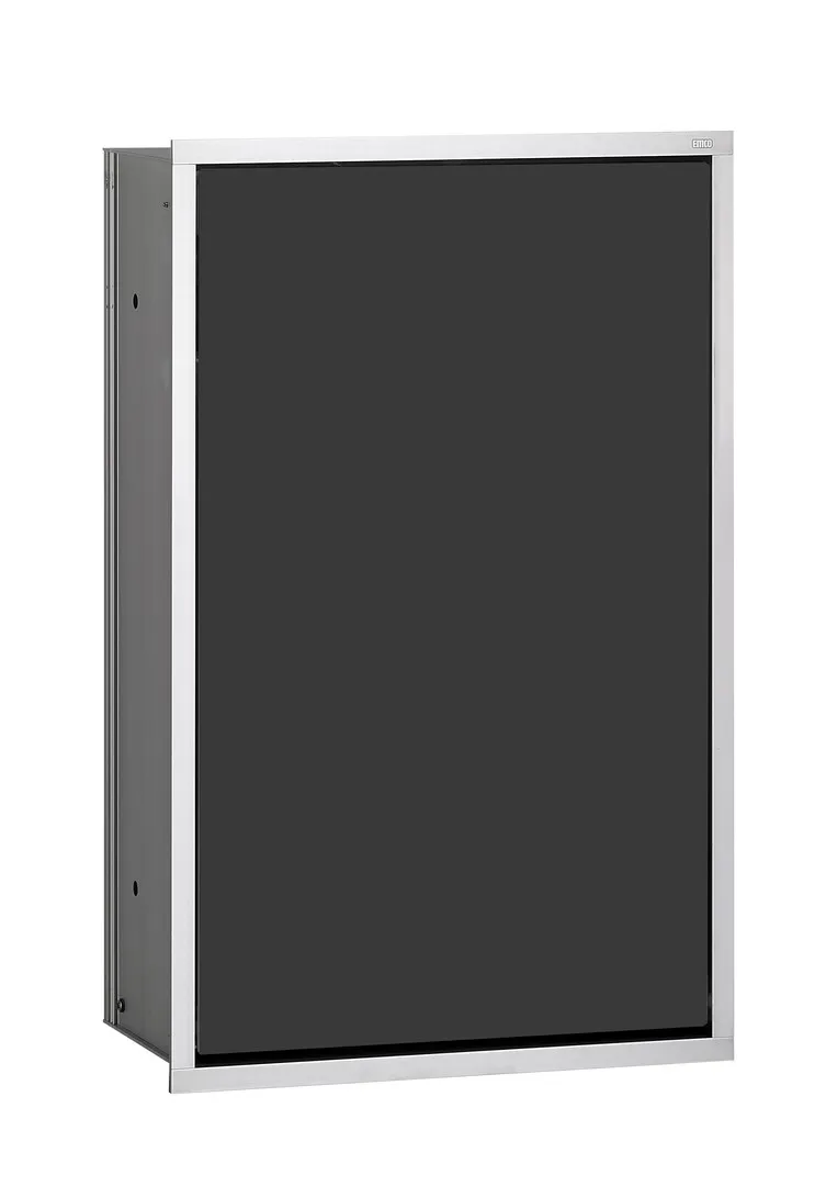 emco Modul „asis module 300“ 31,4 × 49,5 × 15,3 cm in aluminium (silber, matt) / schwarz emco Modul „asis module 300“ 31,4 × 49,5 × 15,3 cm in aluminium (silber, matt) / schwarz