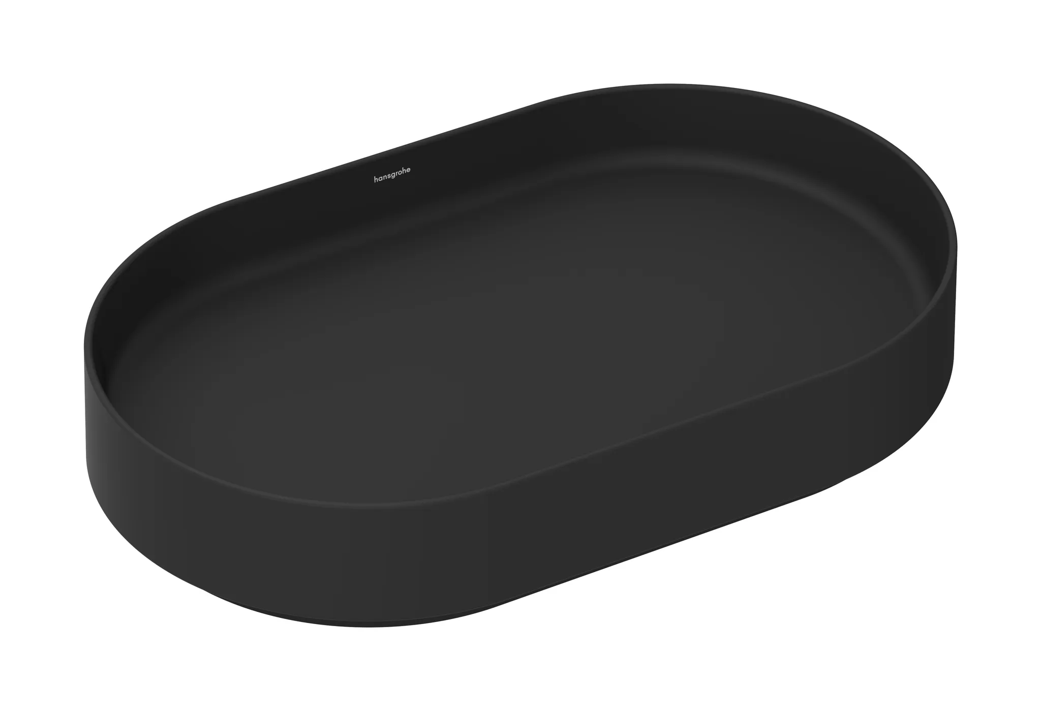 Hansgrohe Xuniva Evo U Aufsatzwaschtisch 650x400mm, Mattschwarz