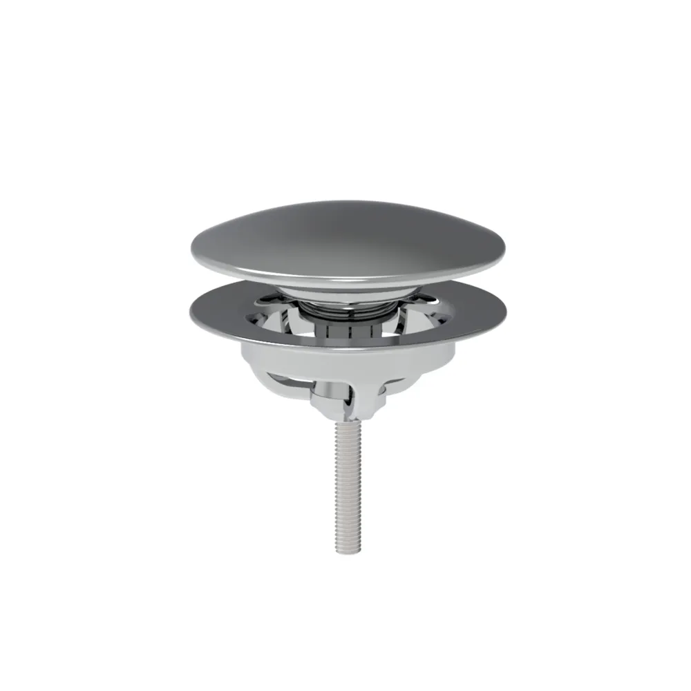 Ablaufabdeckung mit Kelch (Ventilteller) für Click-Clack System chrom