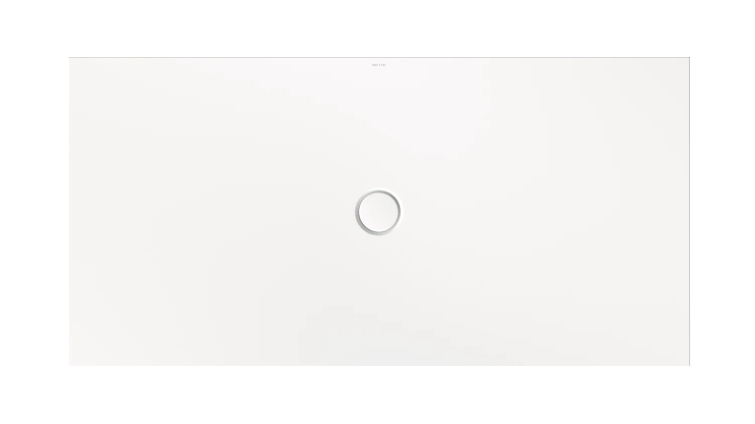 Bette rechteck Duschwanne „BetteFloor“ 1800 × 900 mm ohne Oberflächenbeschichtung, ohne Oberflächenveredelung, ohne Wannenträger, in Edelweiß