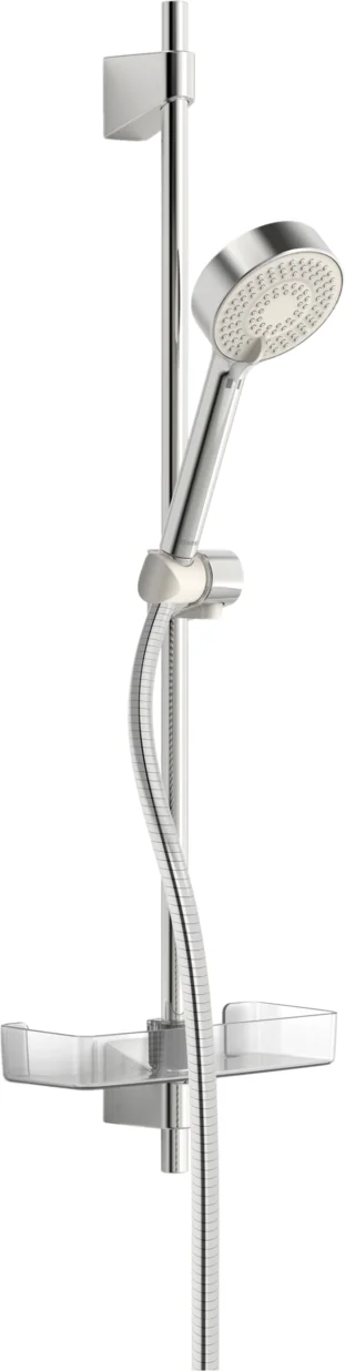 HansaBASICJET Wandstangen-Brausenset HansaBASICJET 4478 3-strahlig DN15 Chrom