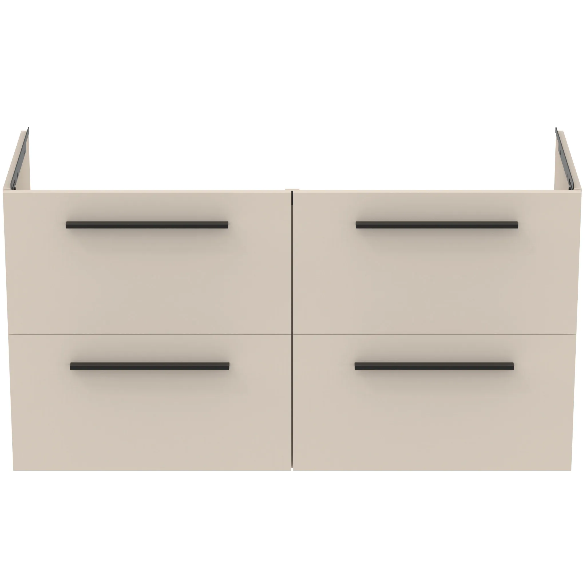 Ideal Standard i.life A Möbeldoppel-Waschtischunterschrank Sandbeige matt 1200x440x630mm 4 Auszüge Softclose Ideal Standard i.life A Möbeldoppel-Waschtischunterschrank Sandbeige matt 1200x440x630mm 4 Auszüge Softclose