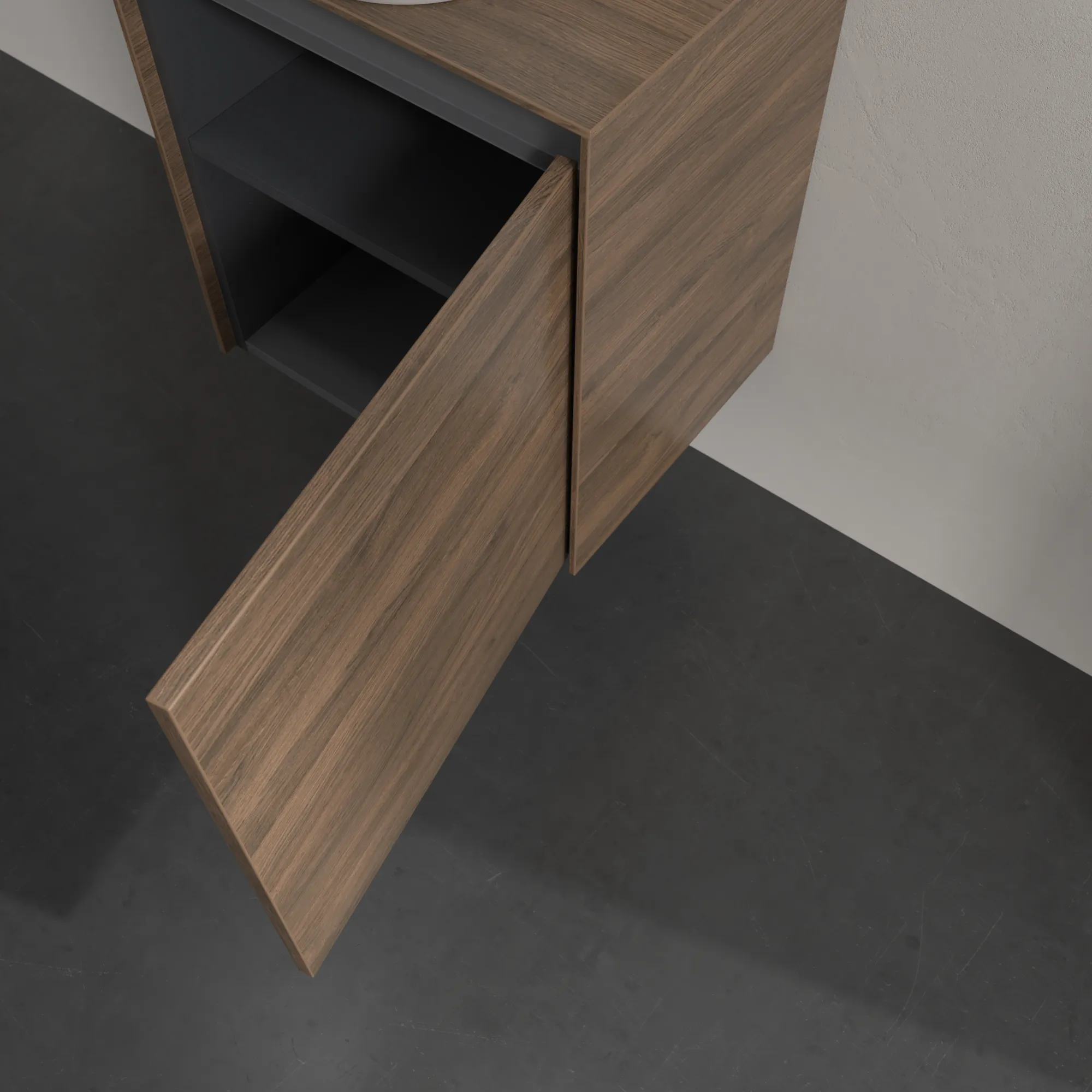 Villeroy & Boch Waschbeckenunterschrank Collaro Arizona Oak 500x380 mm, 1 Tür, SoftClosing, Wandmontage Villeroy & Boch Waschbeckenunterschrank Collaro Arizona Oak 500x380 mm, 1 Tür, SoftClosing, Wandmontage