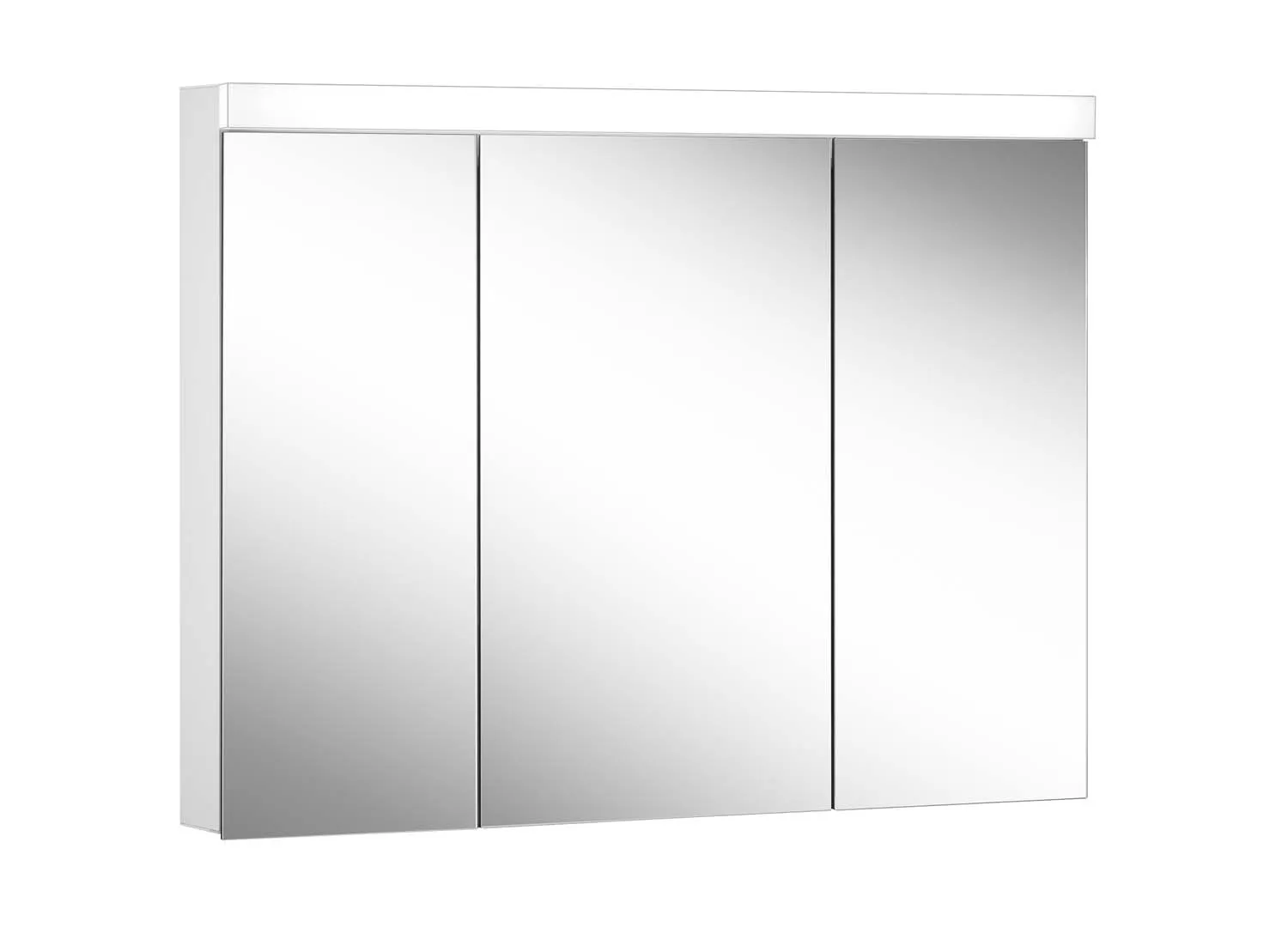 Schneider Spiegelschrank LOB 120/3/LED - LED-Beleuchtung, 4000K, weiss, Schweizer Ausführung Schneider Spiegelschrank LOB 120/3/LED - LED-Beleuchtung, 4000K, weiss, Schweizer Ausführung