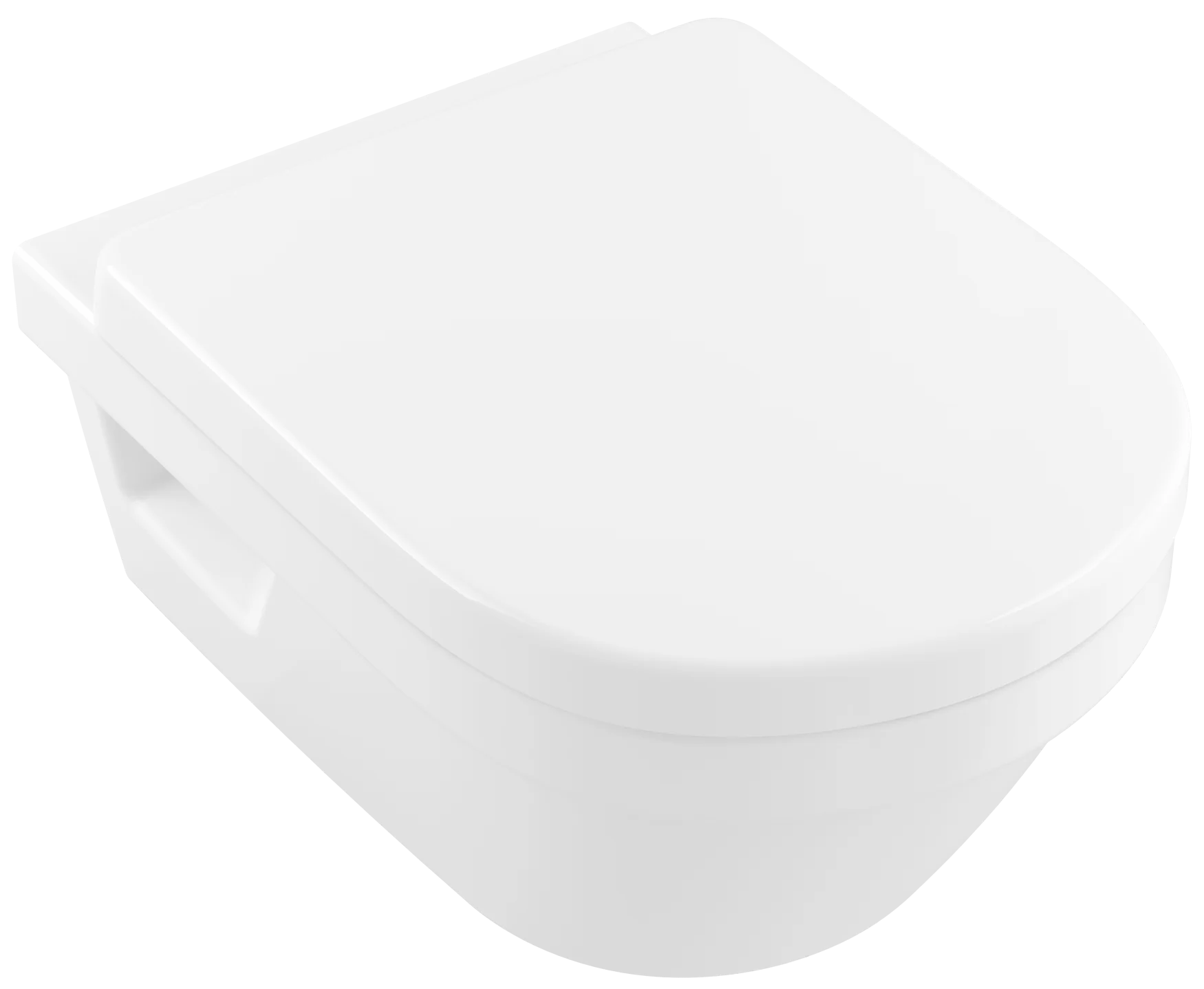 Villeroy & Boch Architectura WC-Sitz 9M83S1, Oval, Weiß Alpin