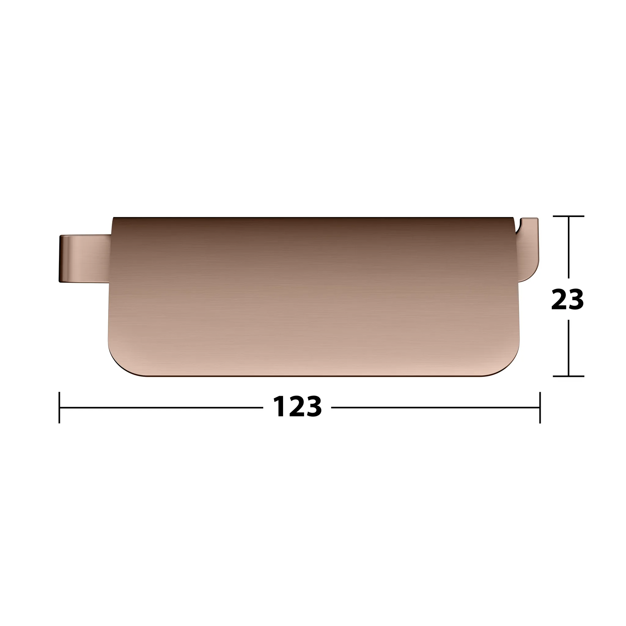 Collection Moll Toilettenpapierhalter Rotgold geb. Collection Moll Toilettenpapierhalter Rotgold geb.