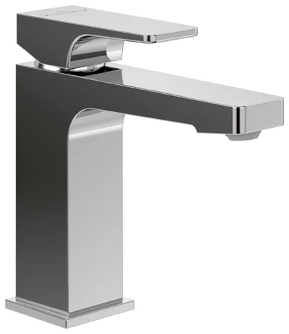 Einhand-Waschtischarmatur „Architectura Square“ 16,5 cm Ausladung 130 mm in Chrom