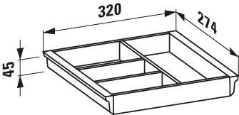 Laufen Ordnungssystem „SPACE“