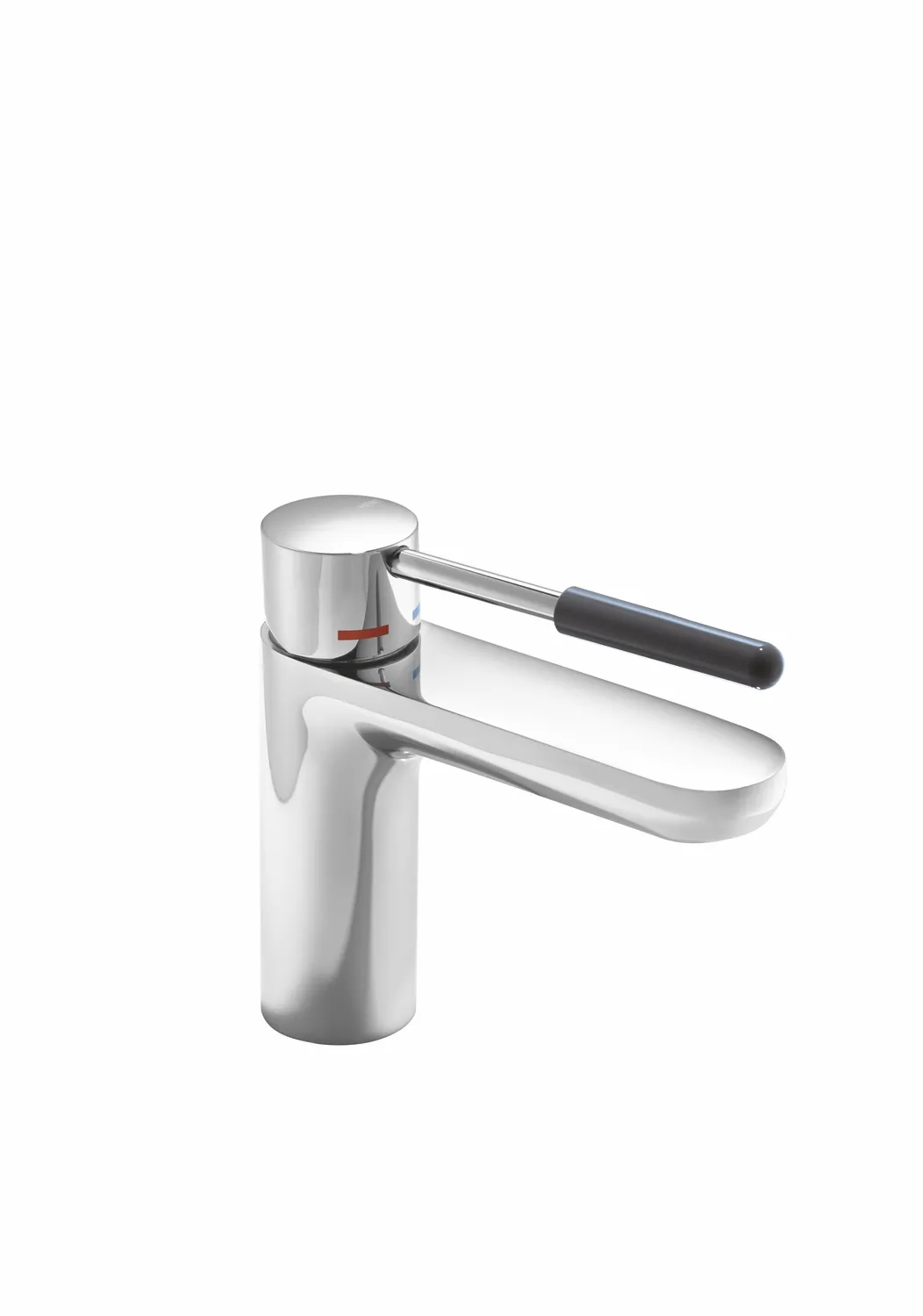 Einhand-Waschtischmischer „System-Armaturen“ Ausladung 159 mm in Anthrazitgrau