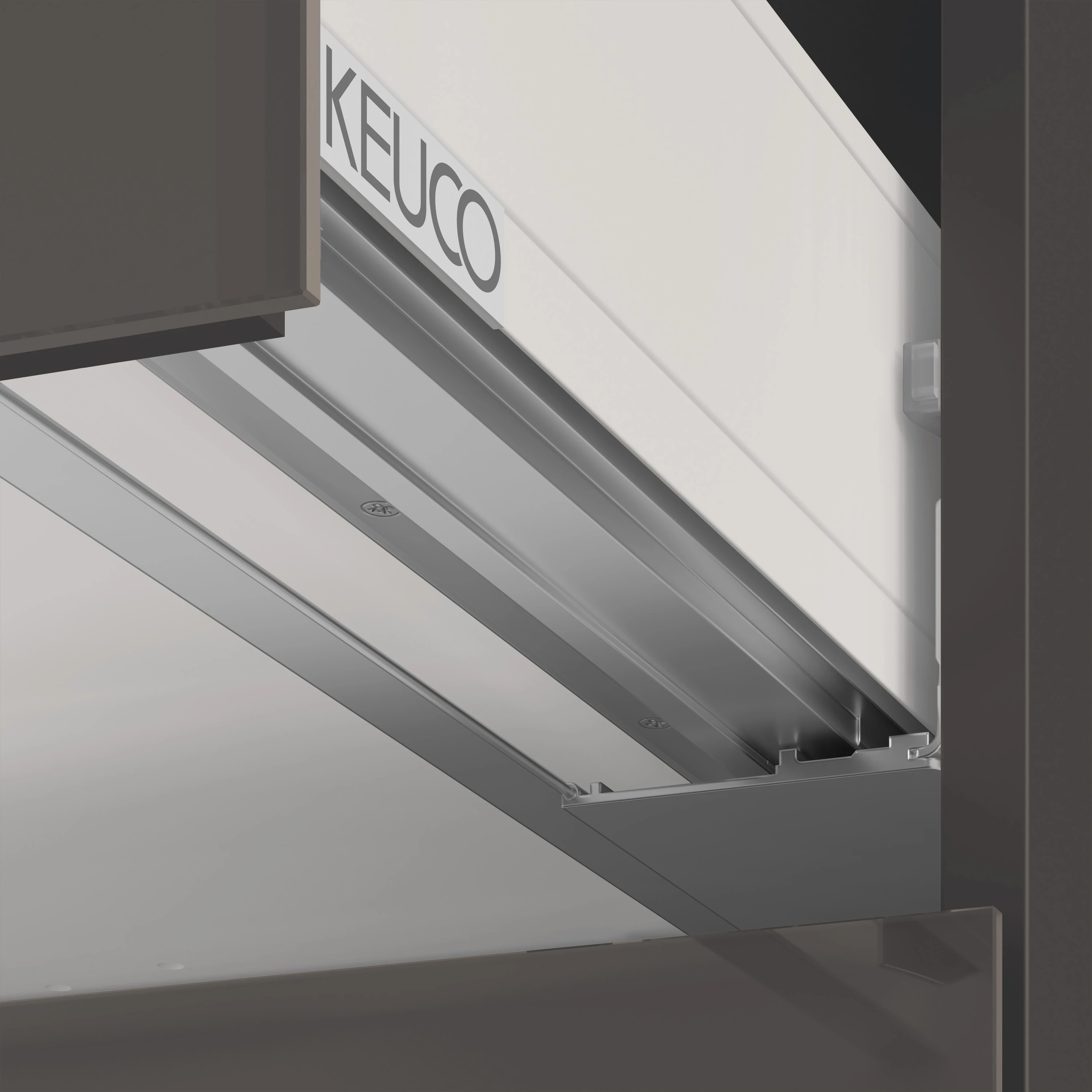 X-Line Waschtischunterbau mit 2 Auszügen 1200 x 605 x 490 mm trüffel/trüffel