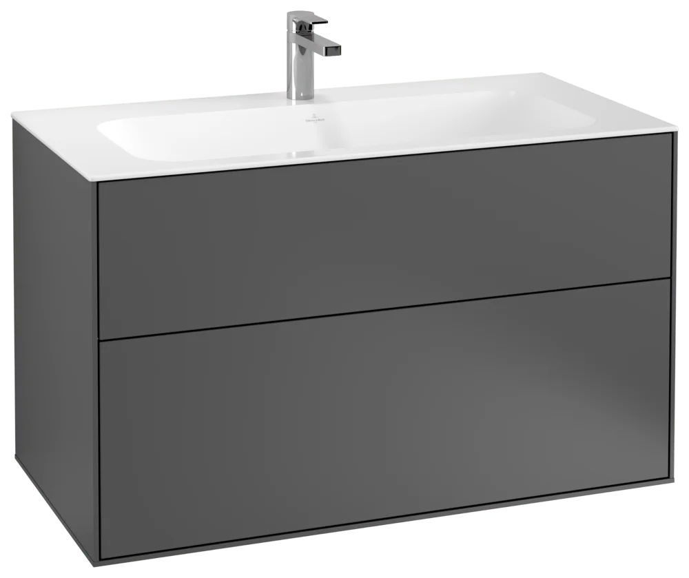 Villeroy & Boch Finion Waschbeckenunterschrank F02, 996 x 591 x 498 mm, anthrazit
