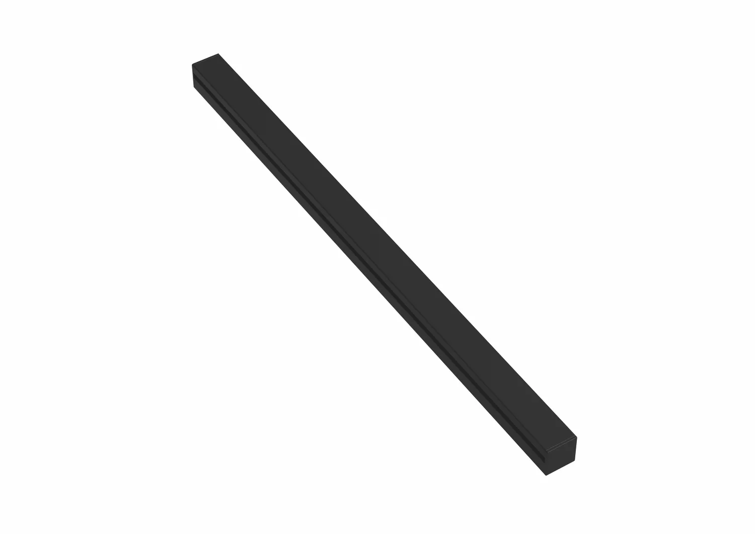 HEWI Wandprofil mit Kappe/n in Signalweiß matt HEWI Wandprofil mit Kappe/n in Signalweiß matt