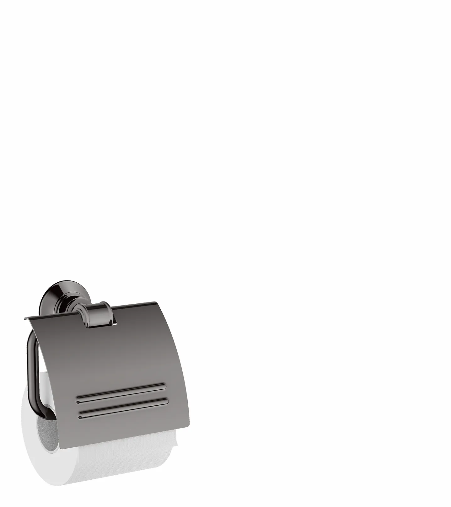 Hansgrohe AXOR Montreux Toilettenpapierhalter, Polished Black Chrome Hansgrohe AXOR Montreux Toilettenpapierhalter, Polished Black Chrome
