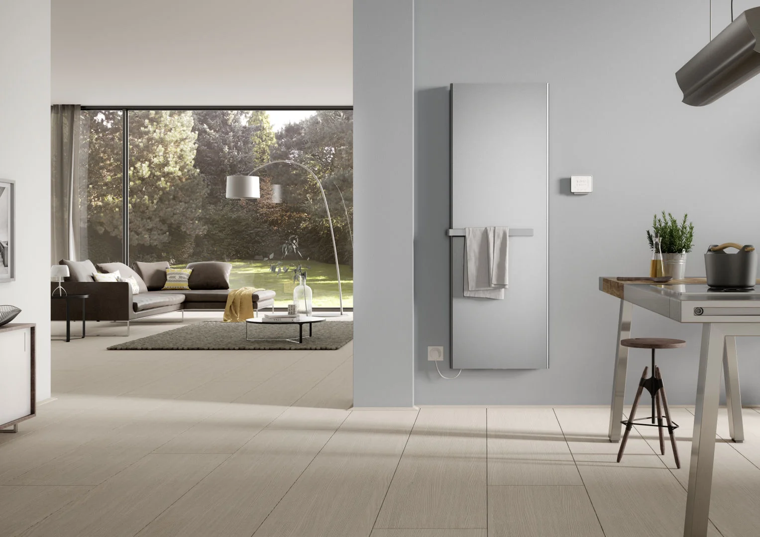 Kermi Design-Elektroheizkörper „Pateo®-E“ 60 × 172,5 cm in Weiß Soft Kermi Design-Elektroheizkörper „Pateo®-E“ 60 × 172,5 cm in Weiß Soft
