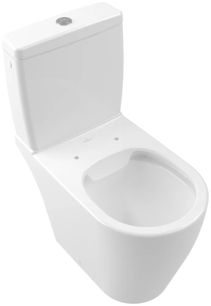 Villeroy & Boch Avento Tiefspül-WC spülrandlos 370x640x410mm Oval Weiß Alpin Villeroy & Boch Avento Tiefspül-WC spülrandlos 370x640x410mm Oval Weiß Alpin