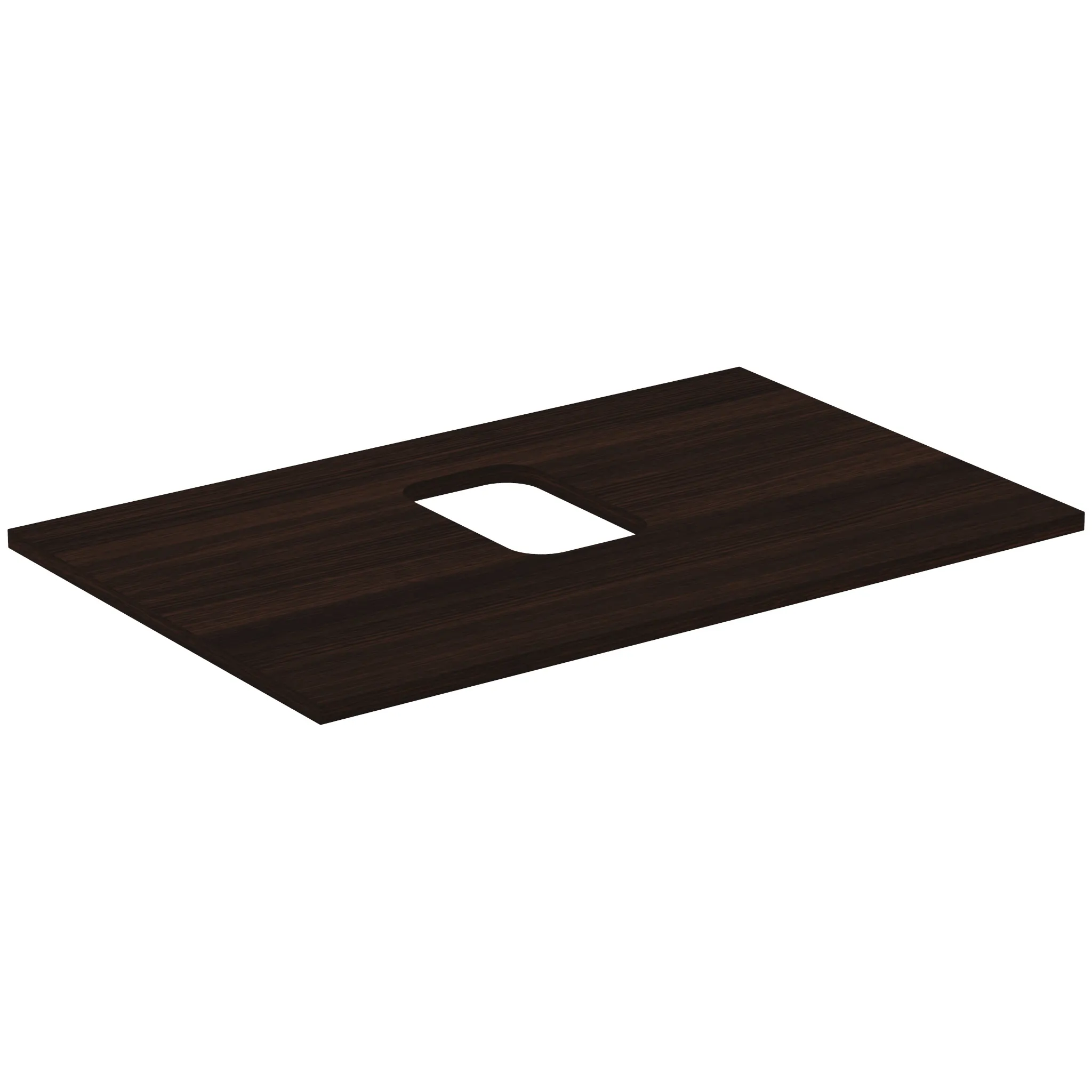 Waschtischplatte i.life B mittiger Ausschnitt für eine Schale 802x507x18mm Weiß matt Waschtischplatte i.life B mittiger Ausschnitt für eine Schale 802x507x18mm Weiß matt