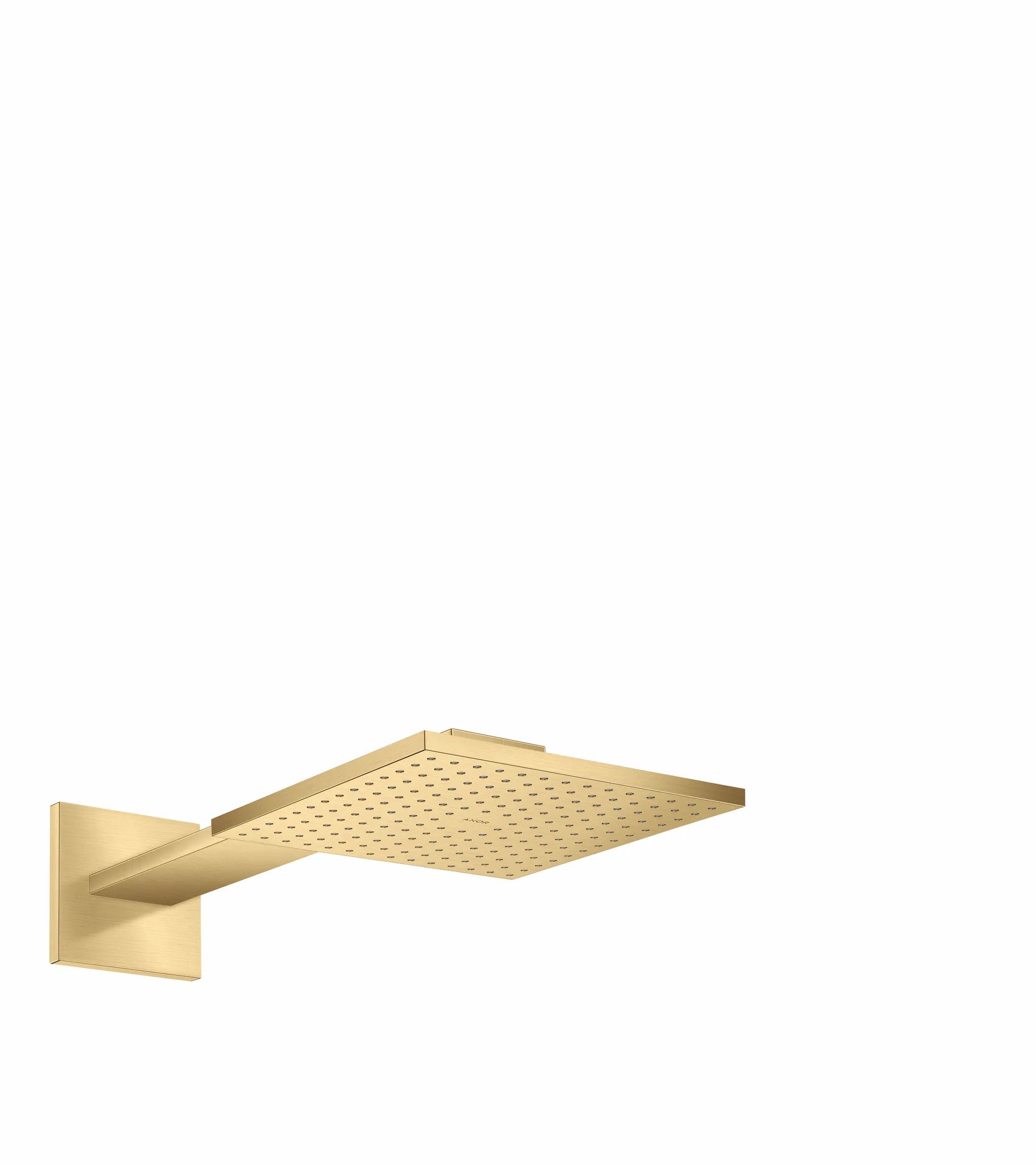 Hansgrohe AXOR ShowerSolutions Kopfbrause 250⁄250 2jet mit Brausearm Brushed Gold Optic Hansgrohe AXOR ShowerSolutions Kopfbrause 250⁄250 2jet mit Brausearm Brushed Gold Optic