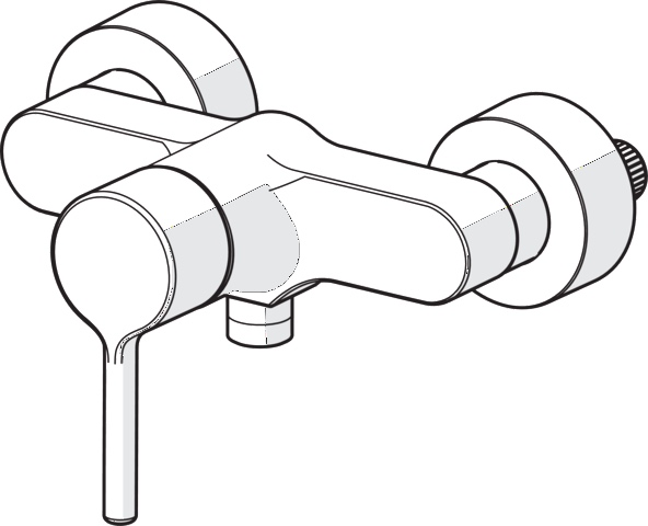 HansaVANTIS Duscharmatur Hansavantis 2022 EHM Brausebatterie 5245 Chrom Pinhebel HansaVANTIS Duscharmatur Hansavantis 2022 EHM Brausebatterie 5245 Chrom Pinhebel