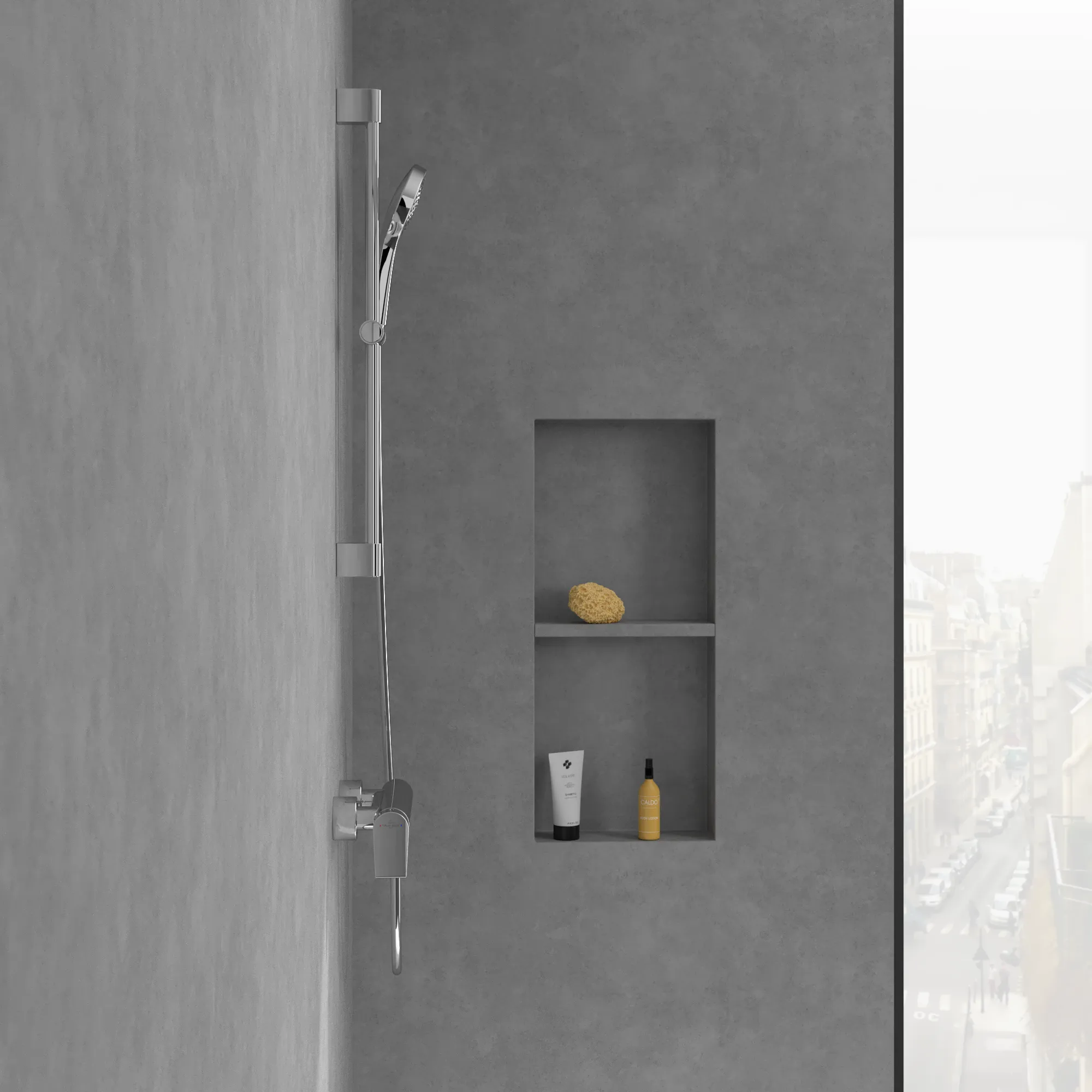 Duscharmatur „Liberty“ 10,5 cm in Chrom Duscharmatur „Liberty“ 10,5 cm in Chrom