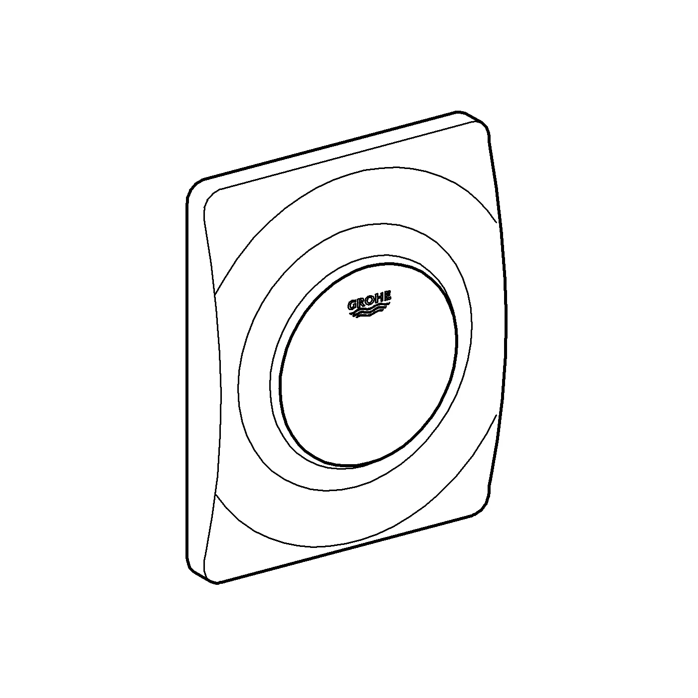 Grohe Surf Urinal-Betätigung 38808 chrom Grohe Surf Urinal-Betätigung 38808 chrom