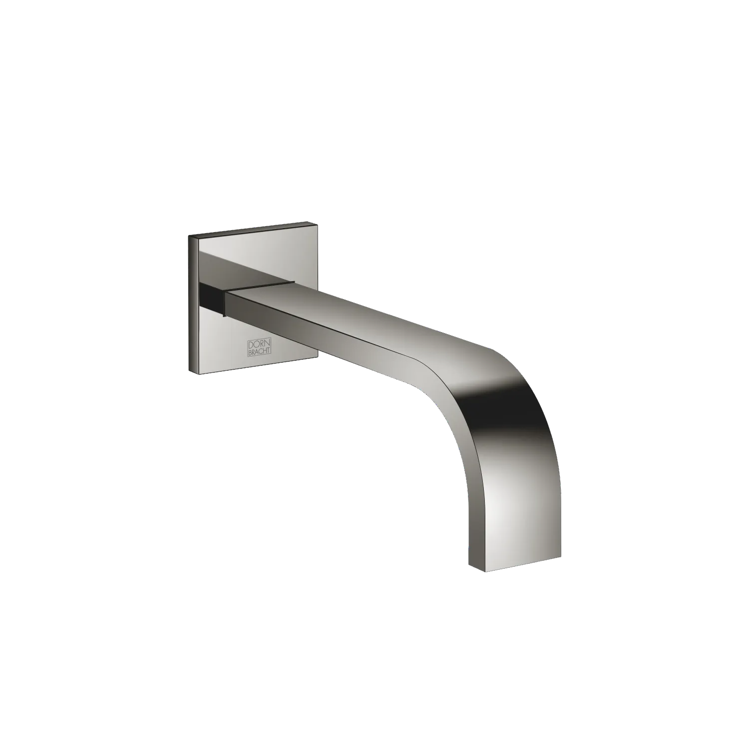 Dornbracht MEM Waschtisch-Wand-Auslauf ohne Ablaufgarnitur - Dark Chrome