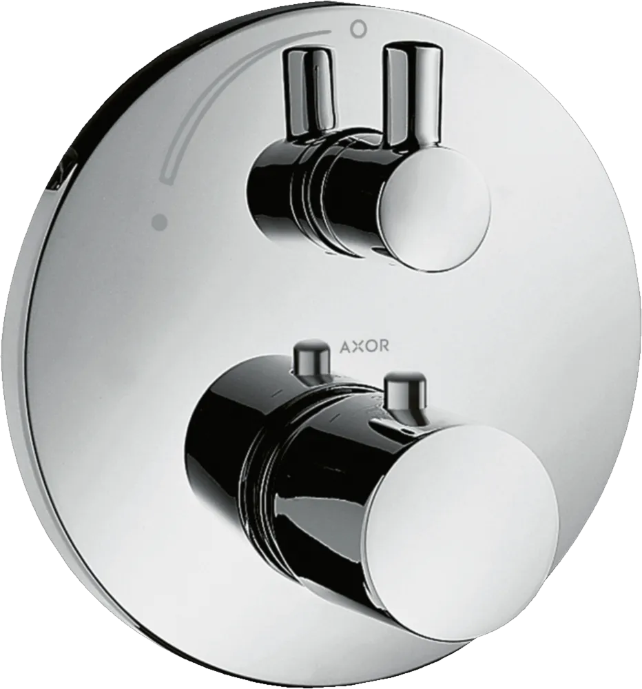 Hansgrohe AXOR Uno Thermostat Unterputz mit Absperrventil, Chrom Hansgrohe AXOR Uno Thermostat Unterputz mit Absperrventil, Chrom