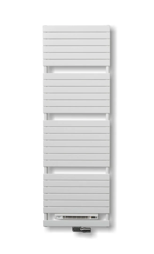 Kermi Design-Hybridheizkörper „Aster“ 50 × 116,9 cm in Weiß