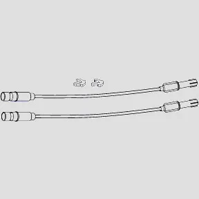 SANIT Druckspiralen (2 Stück) 1m UP-Spülkasten kleine Revisionsöffnung SANIT Druckspiralen (2 Stück) 1m UP-Spülkasten kleine Revisionsöffnung