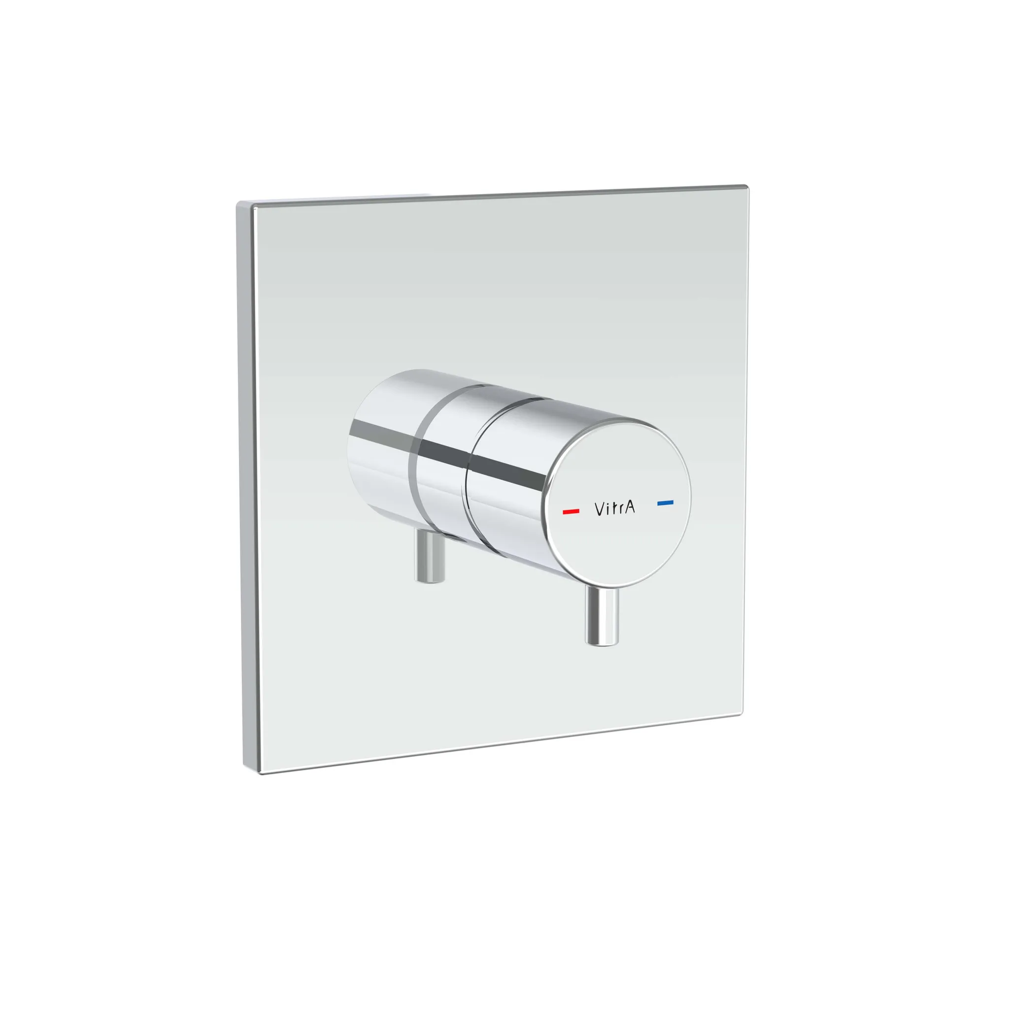 Flow Square 3-Wege-Umsteller V-Box Unterputzmontage Chrom