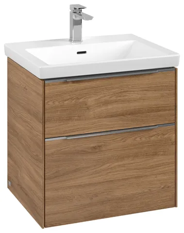 Villeroy & Boch Subway 3.0 Waschbeckenunterschrank C57800, 572 x 576 x 478 mm, Kansas Oak Villeroy & Boch Subway 3.0 Waschbeckenunterschrank C57800, 572 x 576 x 478 mm, Kansas Oak