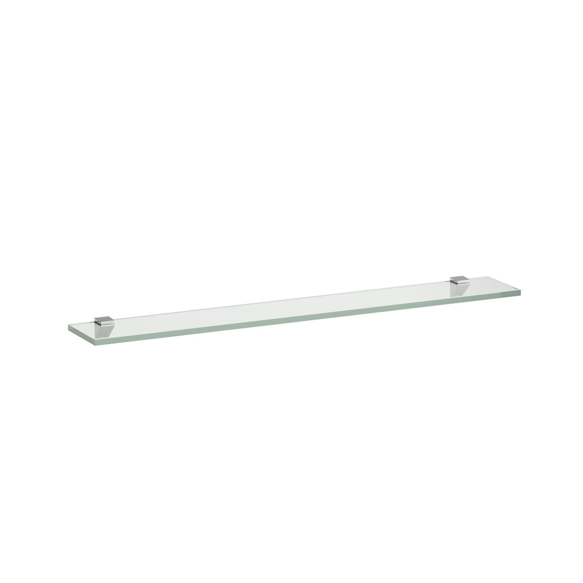 Glasablage FRAME 25 120x800x10 mit 2 Wandbefestigungen silbereloxiert Glasablage FRAME 25 120x800x10 mit 2 Wandbefestigungen silbereloxiert