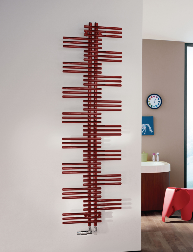 Zehnder Yucca elektrisch YSE-130-080/GD 1365x95x800, RAL 9016