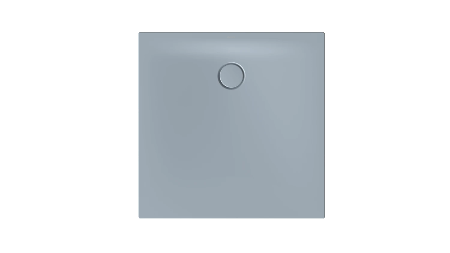 Bette quadrat Duschwanne „BetteFloor Side“ 900 × 900 mm ohne Oberflächenbeschichtung, mit BetteGlasur Plus, ohne Wannenträger, in Blue Satin