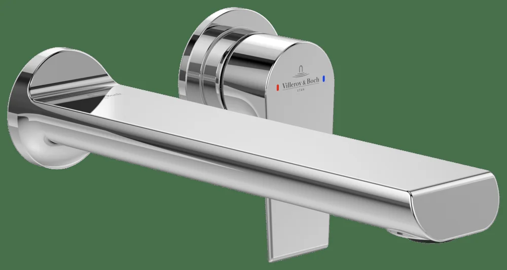 Villeroy & Boch Liberty Einhebel-Waschtischarmatur TVW107008001, 155x103x236mm, Chrom