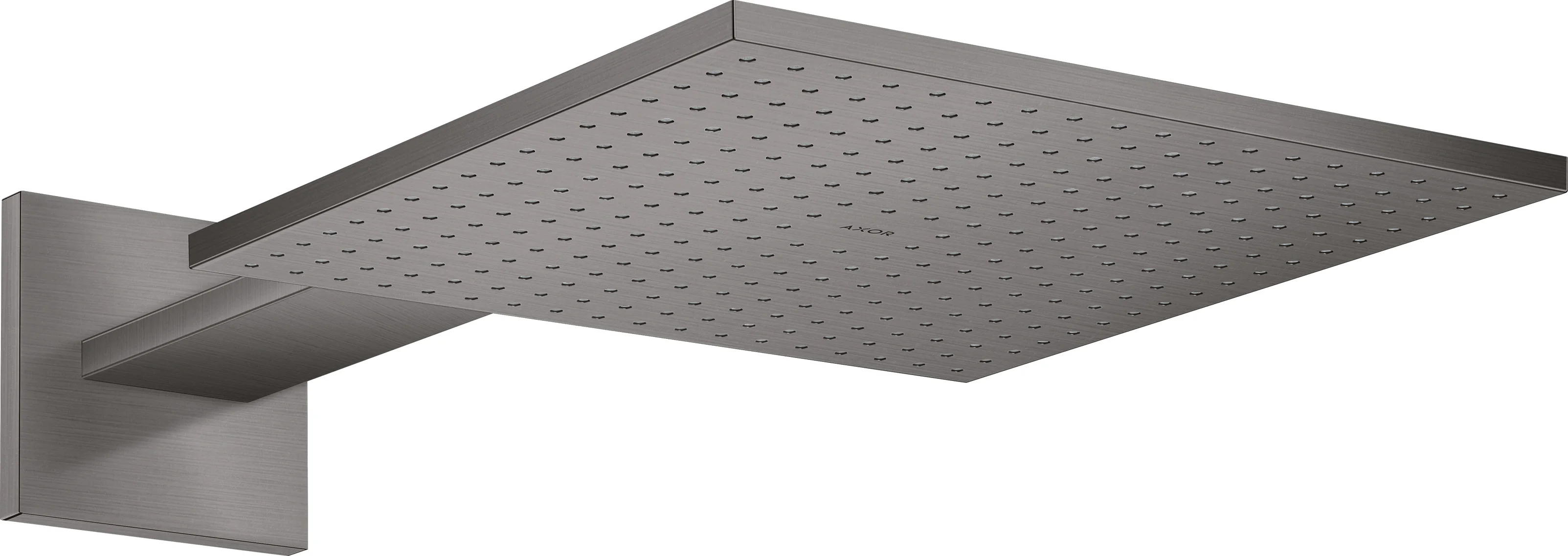 Hansgrohe AXOR ShowerSolutions Kopfbrause 300/300 1jet mit Brausearm, Brushed Black Chrome Hansgrohe AXOR ShowerSolutions Kopfbrause 300/300 1jet mit Brausearm, Brushed Black Chrome