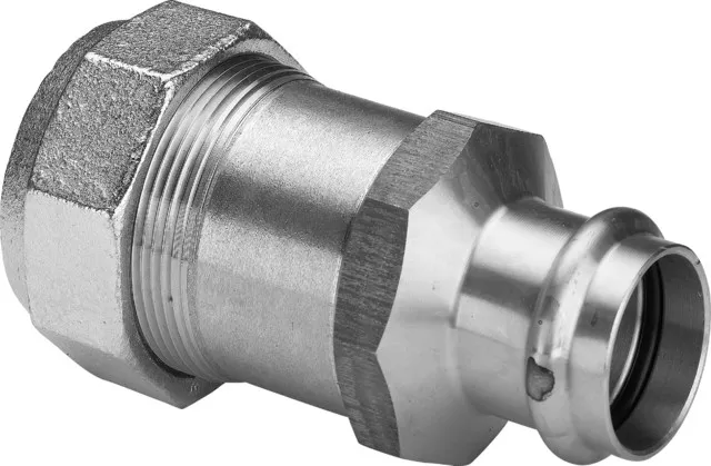 „Sanpress“ Verschraubung 28 mm × 1″ „Sanpress“ Verschraubung 28 mm × 1″