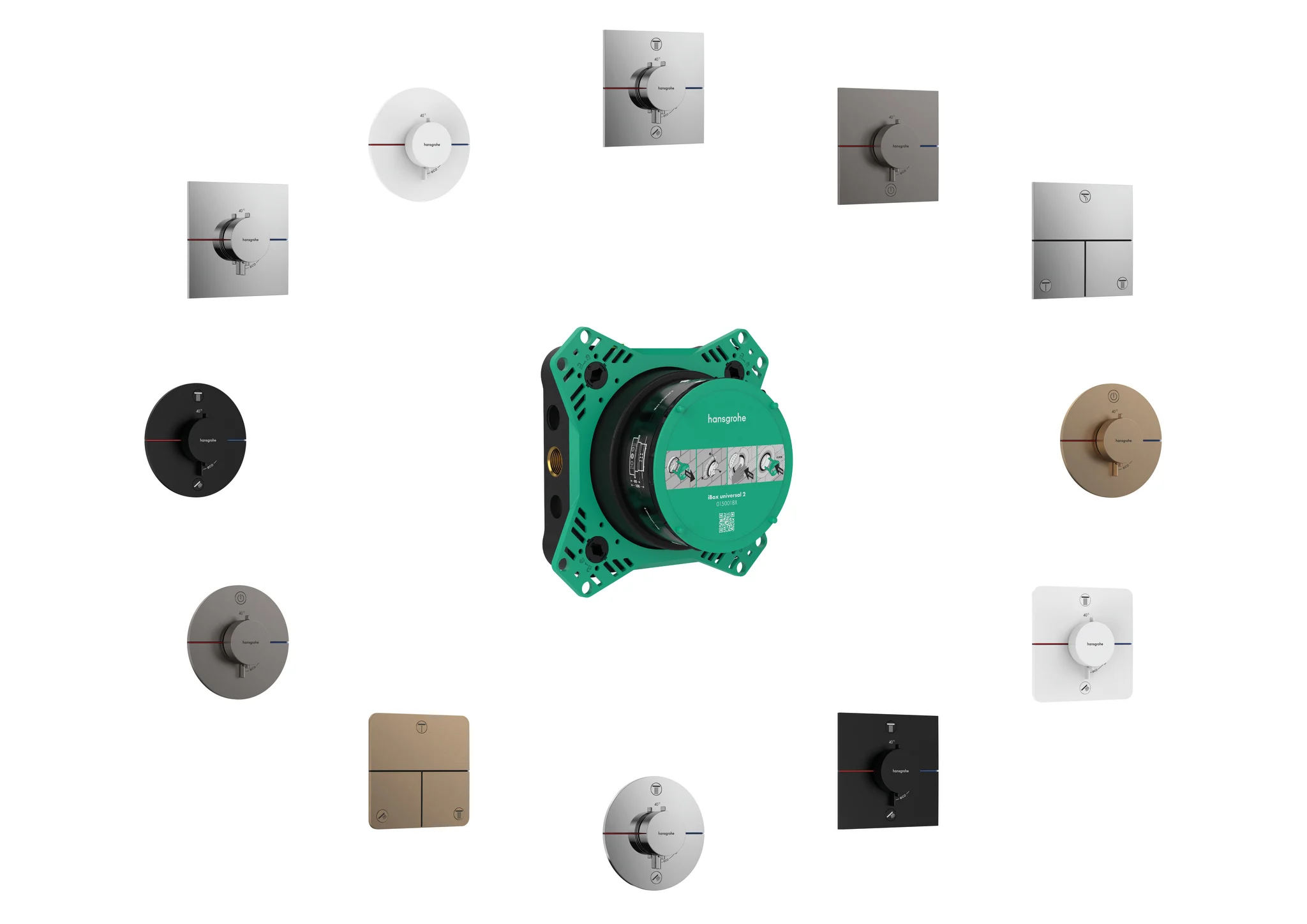 Hansgrohe AXOR ShowerSolutions Kopfbrause 1200/300 4jet Chrom