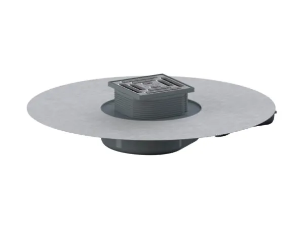 Dallmer Bodenablauf DallDrain Pure Plan OM, DN 40, 100 x 100 mm