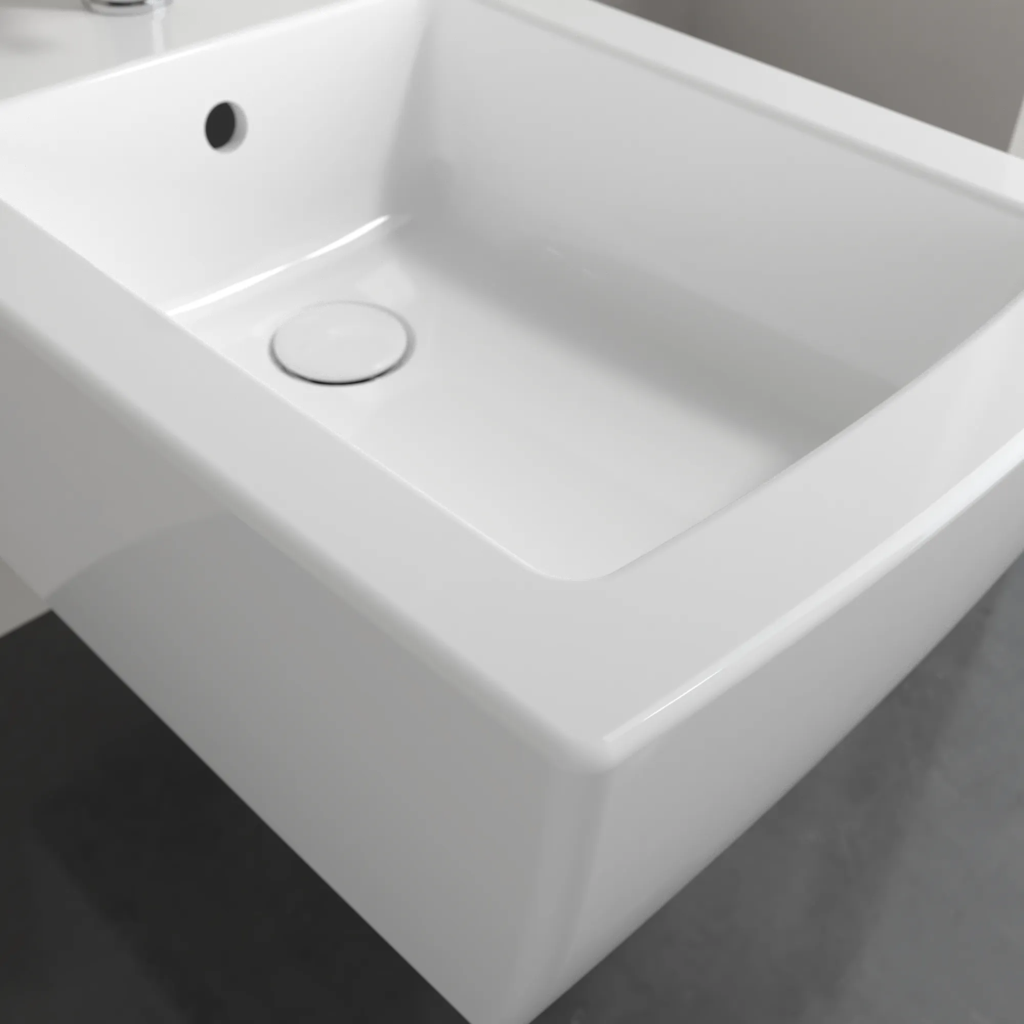 Bidet „Memento 2.0“, Befestigung verdeckt 37,5 × 23 × 56 × 56 cm