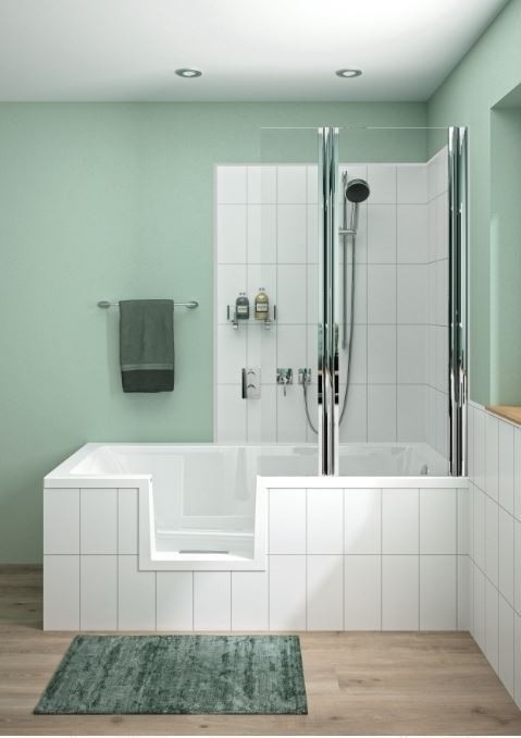 repaBAD Duschbadewanne „Livorno Mono Easy“ 180 × 80 cm repaBAD Duschbadewanne „Livorno Mono Easy“ 180 × 80 cm