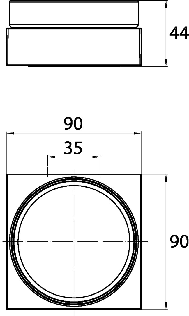 liaison Seifenhalter Glasteil klar, chrom