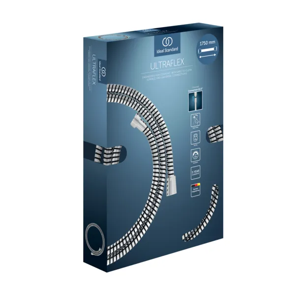 Brauseschlauch Idealrain 1350mm Ultraflex Chrom Brauseschlauch Idealrain 1350mm Ultraflex Chrom