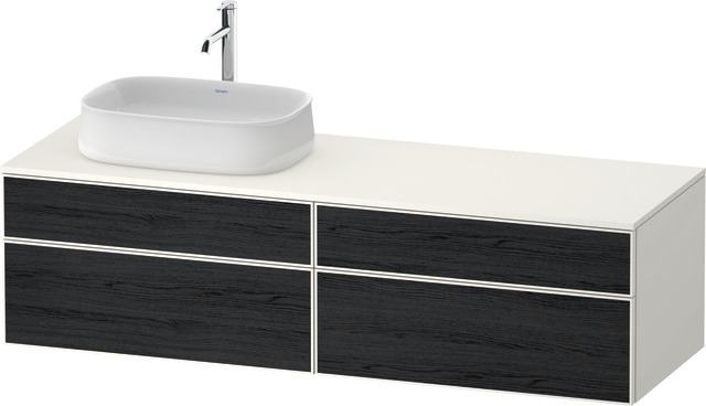 Duravit Waschtischunterschrank wandhängend „Zencha“ 160 × 44,2 × 55 cm