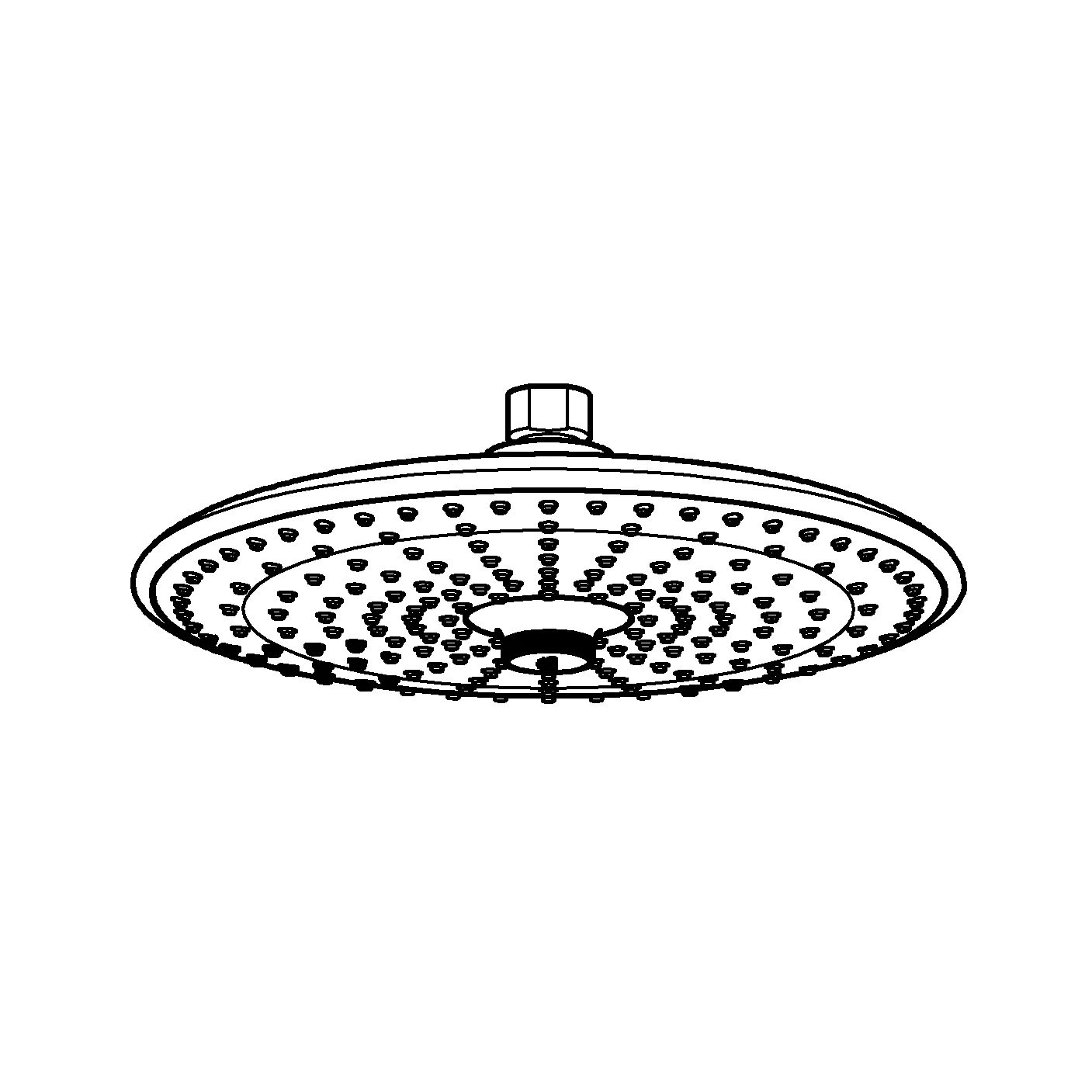 Kopfbrause Euphoria 260 SmartControl 26457, 3 Strahlarten, 9,5 l/min Durchflusskonstanthalter chrom Kopfbrause Euphoria 260 SmartControl 26457, 3 Strahlarten, 9,5 l/min Durchflusskonstanthalter chrom