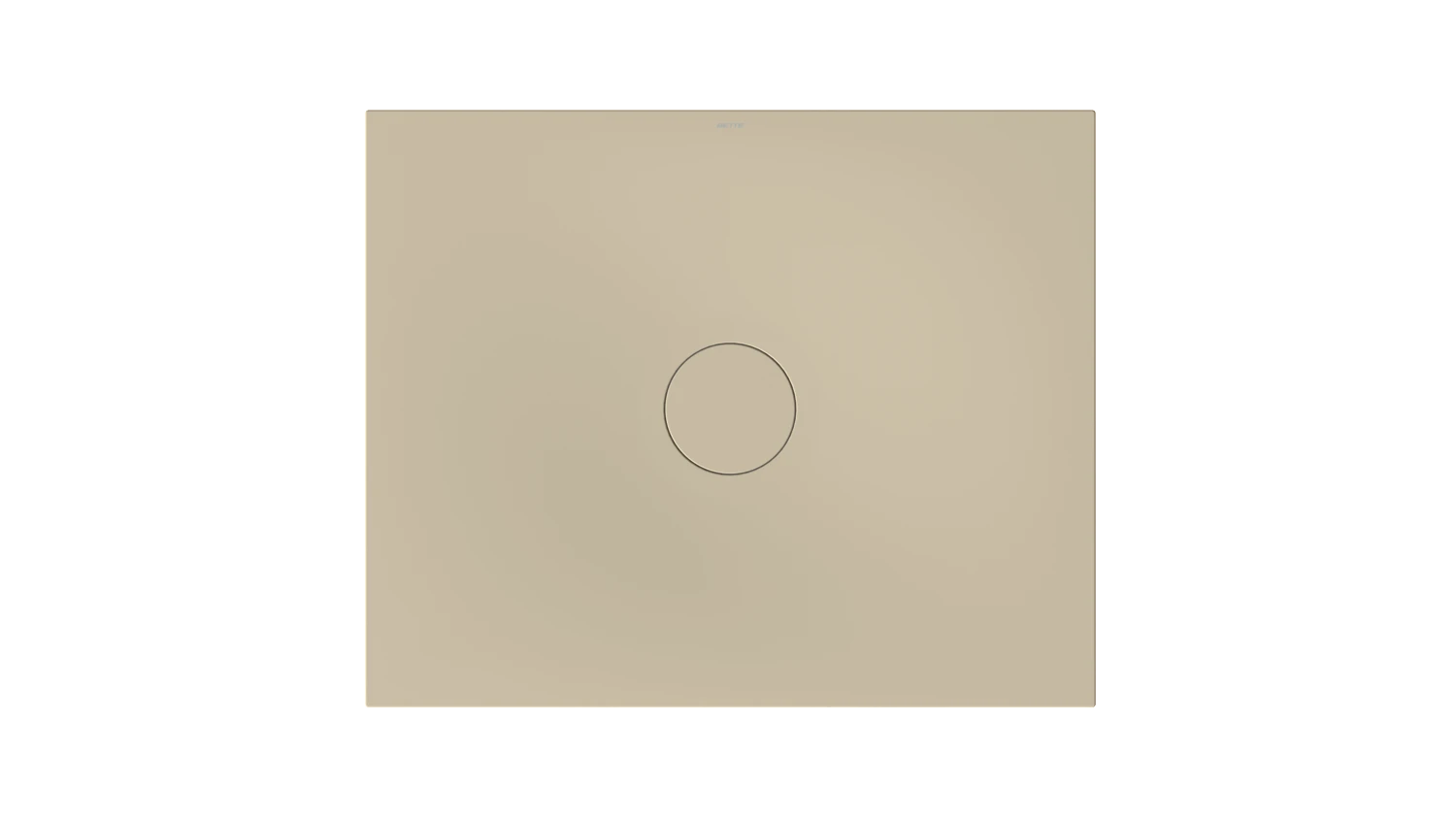 Bette rechteck Duschwanne „BetteAir“ 1100 × 900 mm ohne Oberflächenbeschichtung, mit BetteGlasur Plus, mit Minimum-Wannenträger, in Sand