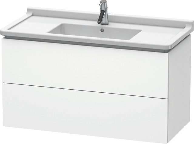 Duravit Waschtischunterschrank wandhängend „L-Cube“ 102 × 55,8 × 46,9 cm