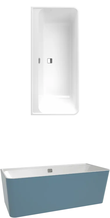 Villeroy & Boch Collaro Badewanne UBA180COR9CSBCVN, Acryl, Black Matt, 1795 x 790 mm Villeroy & Boch Collaro Badewanne UBA180COR9CSBCVN, Acryl, Black Matt, 1795 x 790 mm